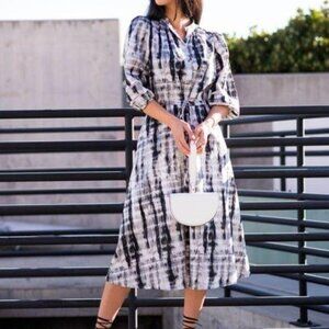 NEW Who What Wear Tie Dye Dress